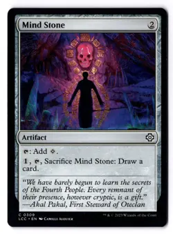Mind Stone NM* Commander: The Lost Caverns Of Ixalan 0309 mtg -UnltdCards - Image 1