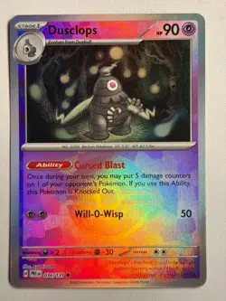 Pokemon TCG: Dusclops (036/131) Poke Ball Pattern -- Sv: Prismatic Evolutions - Image 1