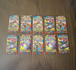 Lot of 10 Pokemon Mega Evolution Booster Packs - **SEALED** - Image 1