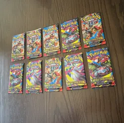 Lot of 10 Pokemon Mega Evolution Booster Packs - **SEALED** - Image 2