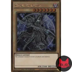 Yugioh Dark Magician MVP1-ENGV3 Gold Secret Rare Limited Edition NM - Image 1