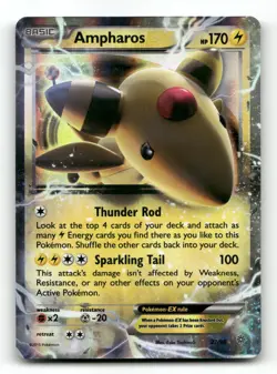 Ampharos EX 27/98 - Ancient Origins - Pokemon Card MP - Image 1