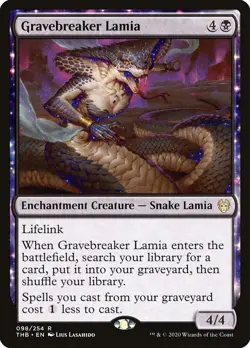 Gravebreaker Lamia [Theros Beyond Death] Magic MTG - Image 1