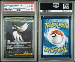 2025 Pokemon Mega Evolution Absol ex Special Illustration Rare #180/132 PSA 10 - Image 3