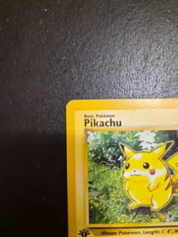 1999 Pokemon W Stamp 1st Edition Pikachu 60/64 Jungle Set WOTC - Image 5