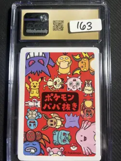 CGC 10 PRISTINE Meowth Old Maid 2019 Japanese Pokemon Card - Image 2