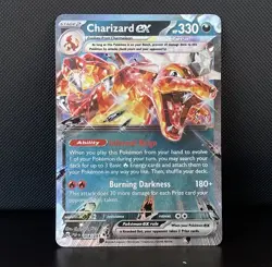 Charizard ex 125/197 OBF Obsidian Flames Pokemon TCG NM - Image 1