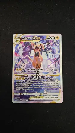 Zeraora VSTAR GG43/GG70 SWSH: Crown Zenith: Galarian Gallery Holo Pokemon NM - Image 1