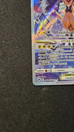 Zeraora VSTAR GG43/GG70 SWSH: Crown Zenith: Galarian Gallery Holo Pokemon NM - Image 5