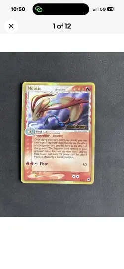 Pokemon TCG 5 Card Bundle 4 Reveres Holos & 1 Holo EX Dragon & EX Dragon Private - Image 1