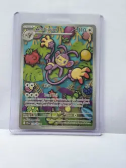Pokemon TCG Ambipom 107/094 Me02 Phantasmal Flames Illustration Rare Holo 110 HP - Image 1