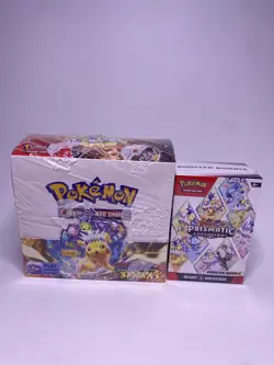 Pokemon Surging Sparks Booster Box + Prismatic Evolutions Bundle SEALED 🔥 - Image 1