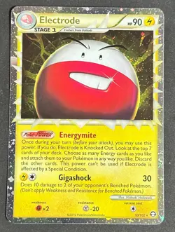 Electrode (Prime) - HGSS Triumphant - 93/102 - Holo Ultra Rare - Pokemon - NM - Image 1