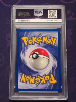 🌀 SWIRL🌀2000 POKEMON GYM HEROES HOLO-1ST EDITION #8 LT. SURGE'S MAGNETON PSA 8 - Image 2