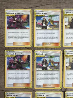 Pokemon TCG Cards Lot Of 12 Tag Team Cards 2019 Misty, Lorelei, Cynthia, Caitlin - Image 2