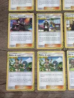 Pokemon TCG Cards Lot Of 12 Tag Team Cards 2019 Misty, Lorelei, Cynthia, Caitlin - Image 5
