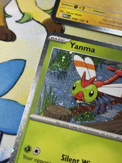 Pokemon Cosmos Holo Lot Of 10 NM (Yanma w/ Swirl) - Image 2