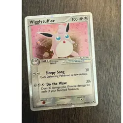 Pokemon TCG Wigglytuff ex 101/101 EX Hidden Legends Ultra Rare Holo 100 HP - Image 1