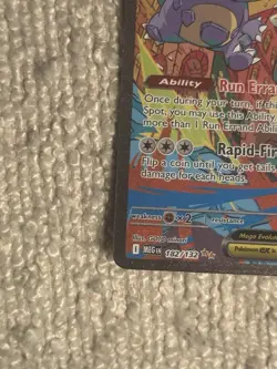 Pokemon Mega Kangaskhan Me01: Mega Evolution 182/132 Holo EX 300 HP Basic - Image 3