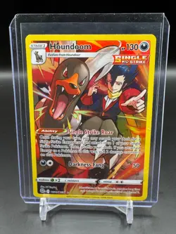 Houndoom TG10/TG30 Swsh09 Trainer Gallery Holo Card Brilliant Stars - Image 1