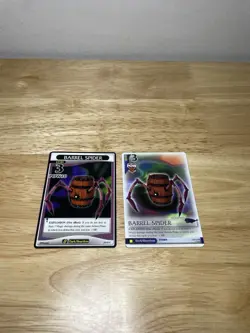 Kingdom Hearts TCG - Break of Dawn ( 2 ) "Barrel Spider" Cards 109/162C & 50/91C - Image 1