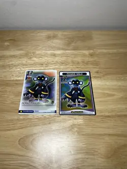 ( 2 ) KINGDOM HEARTS TCG Disney Cards “Power Wild” 54/128C & 103/162C Level 2 - Image 1