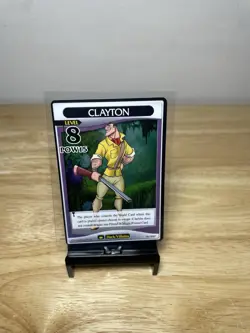 KINGDOM HEARTS TCG Clayton 78/128U Level 8 A Darkness Awakened Disney Card TCG - Image 1