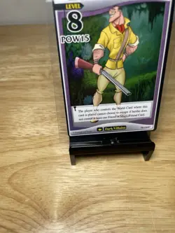KINGDOM HEARTS TCG Clayton 78/128U Level 8 A Darkness Awakened Disney Card TCG - Image 3