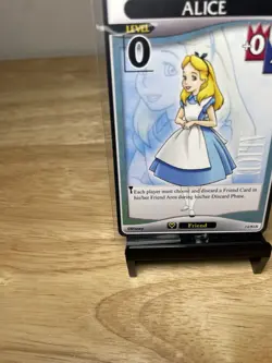 Kingdom Hearts - Light & Darkness "Alice" 15/91R Rare Disney Trading Card TCG - Image 3