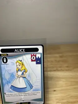 Kingdom Hearts - Light & Darkness "Alice" 15/91R Rare Disney Trading Card TCG - Image 5
