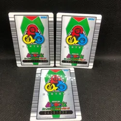[SC] ya71 Insect King Mushiking Dr.Nebu Masters Card Sega2005 3-Piece Set - Image 1