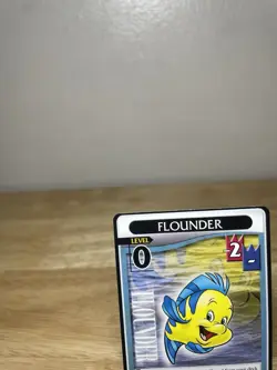 Flounder Lvl 0 - Light & Darkness (EN) - Kingdom Hearts TCG Disney Trading Card - Image 2
