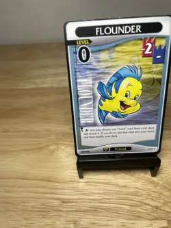 Flounder Lvl 0 - Light & Darkness (EN) - Kingdom Hearts TCG Disney Trading Card - Image 3