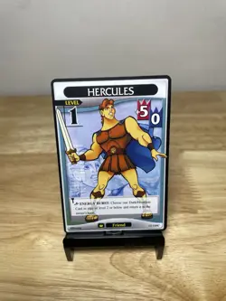 KINGDOM HEARTS TCG - Hercules 13/128C Level 1 A Darkness Awakened Disney Card - Image 1