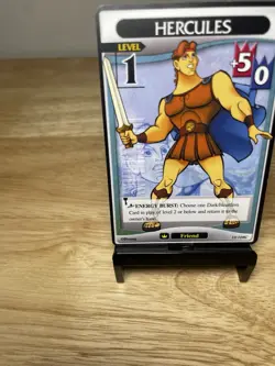 KINGDOM HEARTS TCG - Hercules 13/128C Level 1 A Darkness Awakened Disney Card - Image 3