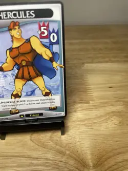 KINGDOM HEARTS TCG - Hercules 13/128C Level 1 A Darkness Awakened Disney Card - Image 4