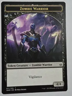 Zombie Warrior Token War of the Spark Regular - Image 1