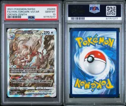 Hisuian Zoroark GG56 Zeraora vstar GG43 Psa 10 Eng Crown Zenith Pokemon - Image 3