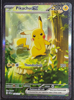 Pokemon Company Pikachu EX 276/217 Full Art Holo Karte Englisch TCG Special - Image 1