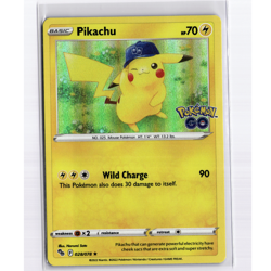 Pikachu (28) Holo Rare Holo 028/078 Pokemon GO NM - Image 1