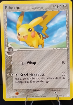 Pokemon Pikachu 2006 Holon Phantoms 79/110 Basic Steel HP50 English - Image 1