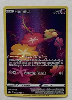 Pokemon Crown Zenith Comfey GG14/GG70 Galarian Gallery Holo NM - Image 1