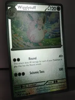 Wigglytuff - POKEMON - Phantasmal Flames - 077/094 - Reverse Holo - NM - Image 2