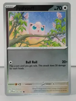 Jigglypuff - Reverse Holo - Phantasmal Flames - Pokemon - 076/094 - U Pick - Image 3