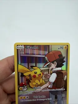 2019 Pikachu Pokemon Cosmic Eclipse Secret Rare 241/236 - Image 3