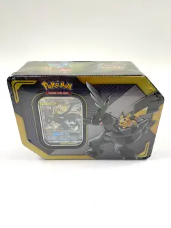 Pokemon TCG Pikachu & Zekrom GX Tag Team Sealed Tin - New and Sealed - Image 1