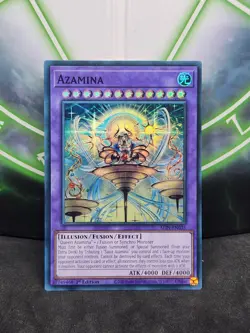 Yugioh Azamina ALIN-EN035 Super Rare 1st Edition NM - Image 1