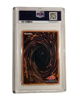Yu-Gi-Oh PSA 9 E-HERO Sparkman Quarter Century Art Collection (QCAC) Secret Rare - Image 4