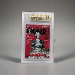 One Piece ST21-014 Magazine Japanese Promos SR 20TH Anniversary BGS 9.5 - Image 1