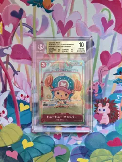 One Piece TCG EB01-006 Tony Tony Chopper SR ALT Japanese BGS 10 - Image 1